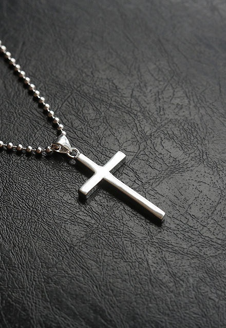 크로스 민자형 십자가 목걸이 실버925 은 펜던트 (Cross Vol.1)